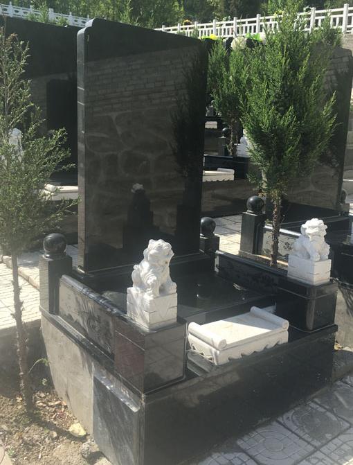 西安九龍山墓園-龍首區(qū)、蟠龍區(qū)、九真臺-中國黑6碑
