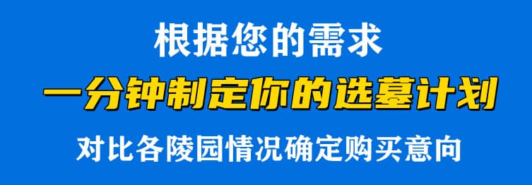 購墓指導(dǎo)、方案策劃